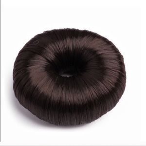 Donut bun holder, dark brown